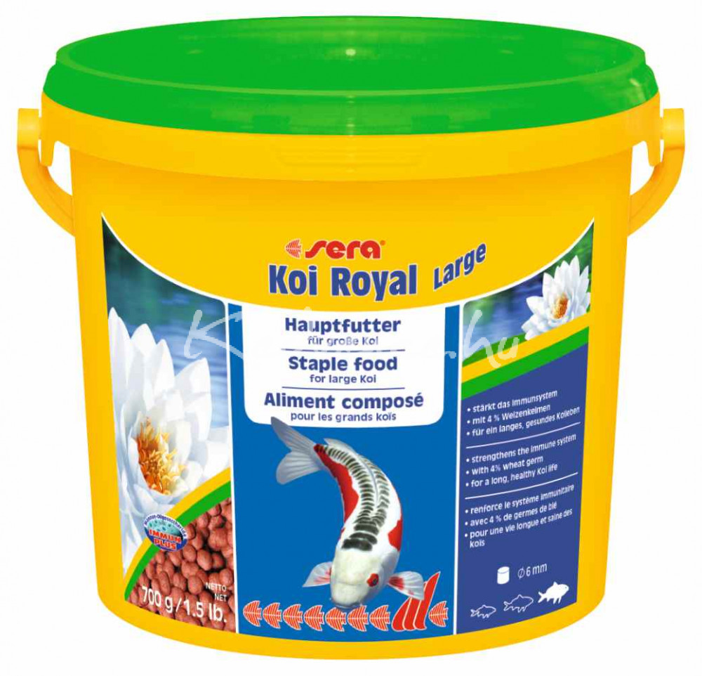 Sera Koi Royal HF Large Tavi Haltáp 3800 ml Sera Koi Royal HF Large Tavi Haltáp 3800 ml