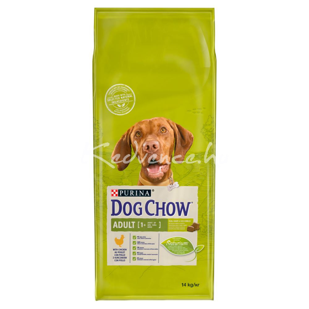 DOG CHOW Adult Csirkével száraz kutyaeledel 14kg DOG CHOW Adult Csirkével száraz kutyaeledel 14kg